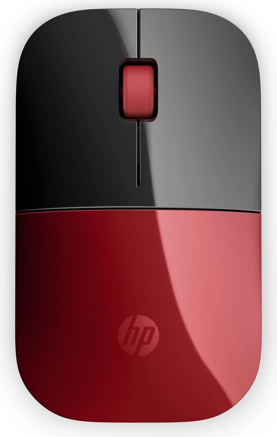 Maus HP Z3700, pa tela, në ngjyrë të kuqe