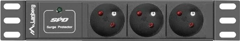 Shirit rryme Lanberg 10" (1U, 10A, 3X 230V PL), i zi