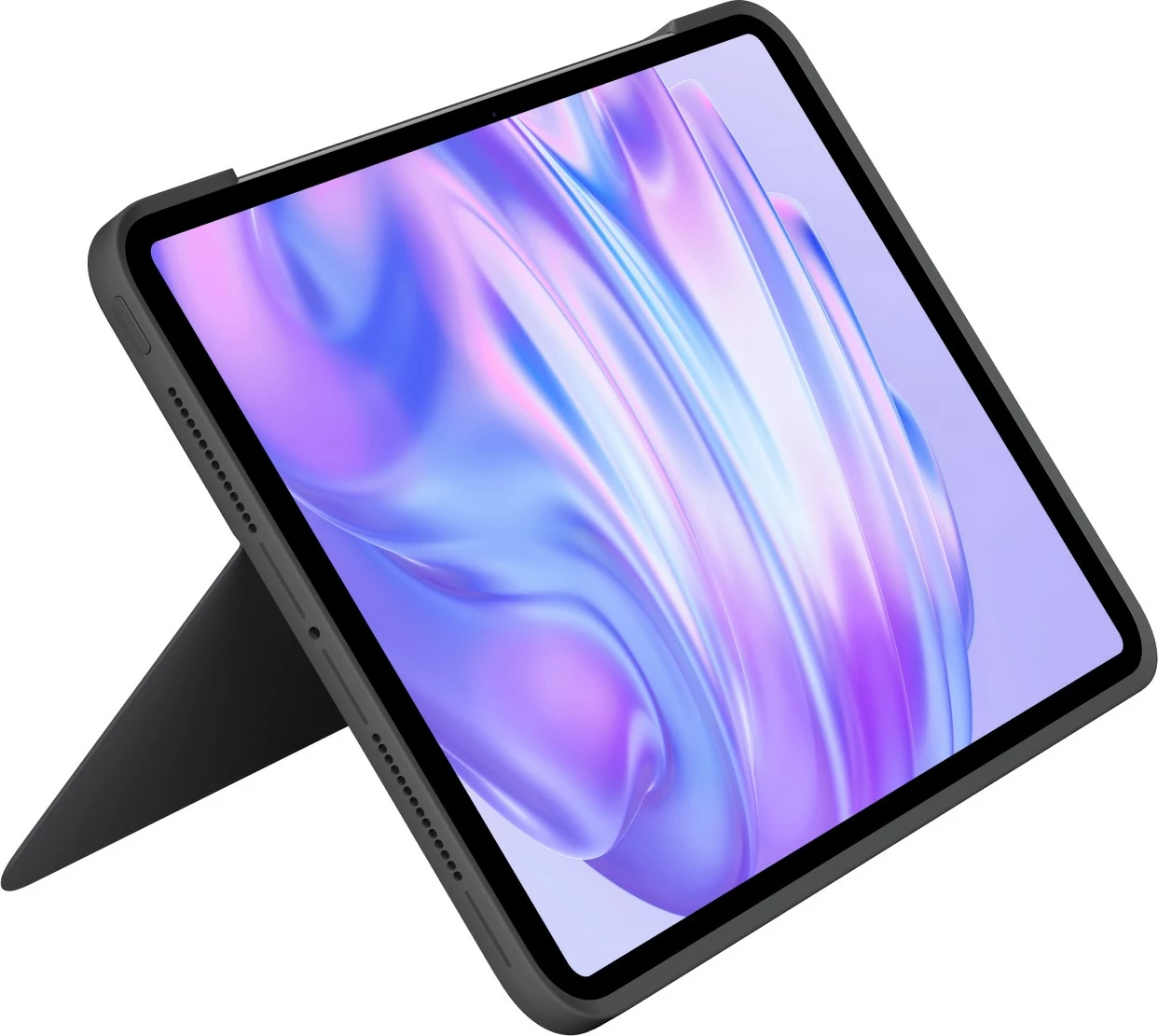 Mbështjellës me tastierë Logitech Combo Touch për iPad Pro 11 M4, QWERTY Italiane, trackpad, graphite