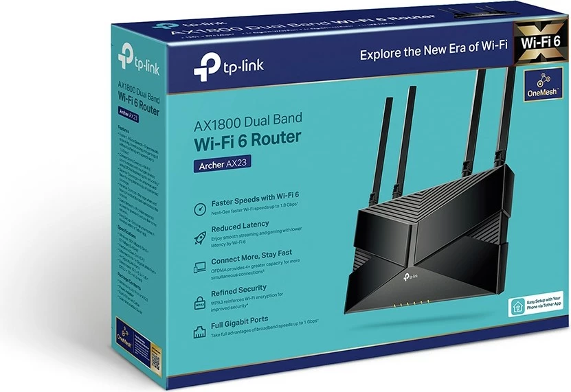 Router TP-LINK Archer AX23 WiFi 6 AX1800, i zi