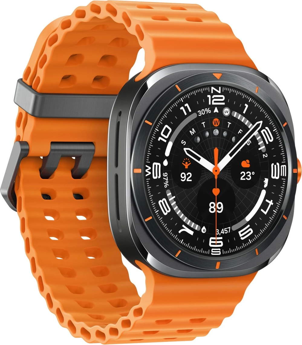 Smartwatch Samsung Galaxy Watch Ultra, 3.81 cm, AMOLED, Wi-Fi, GPS, ngjyrë portokalli