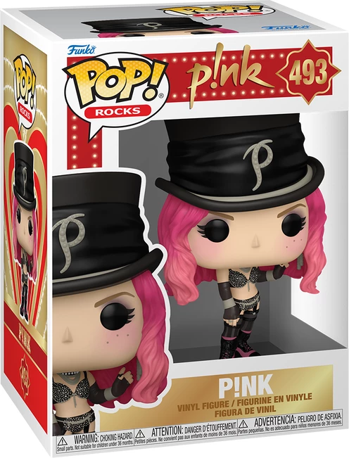 Figurë koleksionuese Funko POP! Rocks P!NK Lady Marmalade, vinyl, rozë/zezë