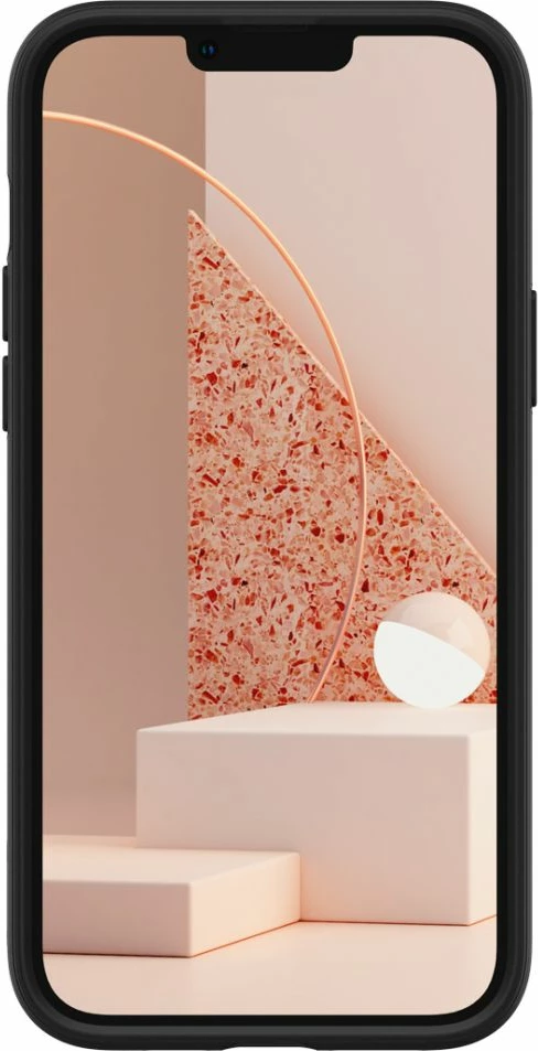 Mbështjellës Caseology Parallax Mag për iPhone 14 Plus, MagSafe, i zi mat