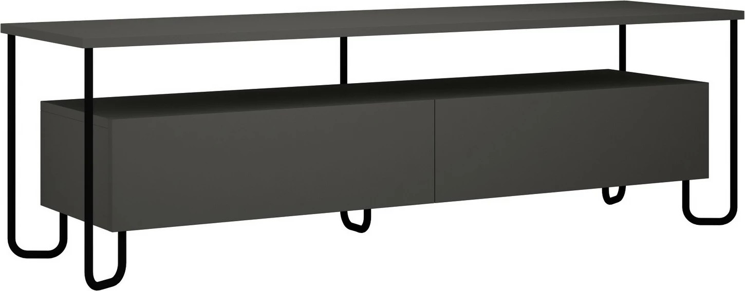 Komodë TV Skye Decor, ngjyrë antracit