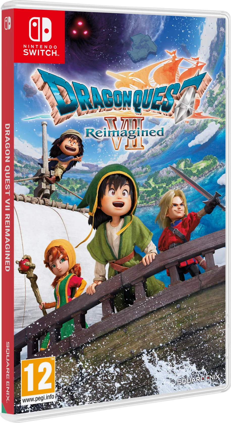 Video lojë Square Enix Dragon Quest VII Reimagined, Nintendo Switch, PEGI 12