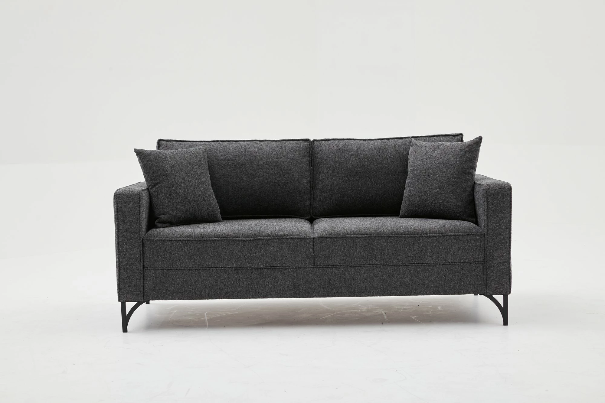 Divan dy ulëshe Atelier del Sofa, Berlin, antracit, e zezë