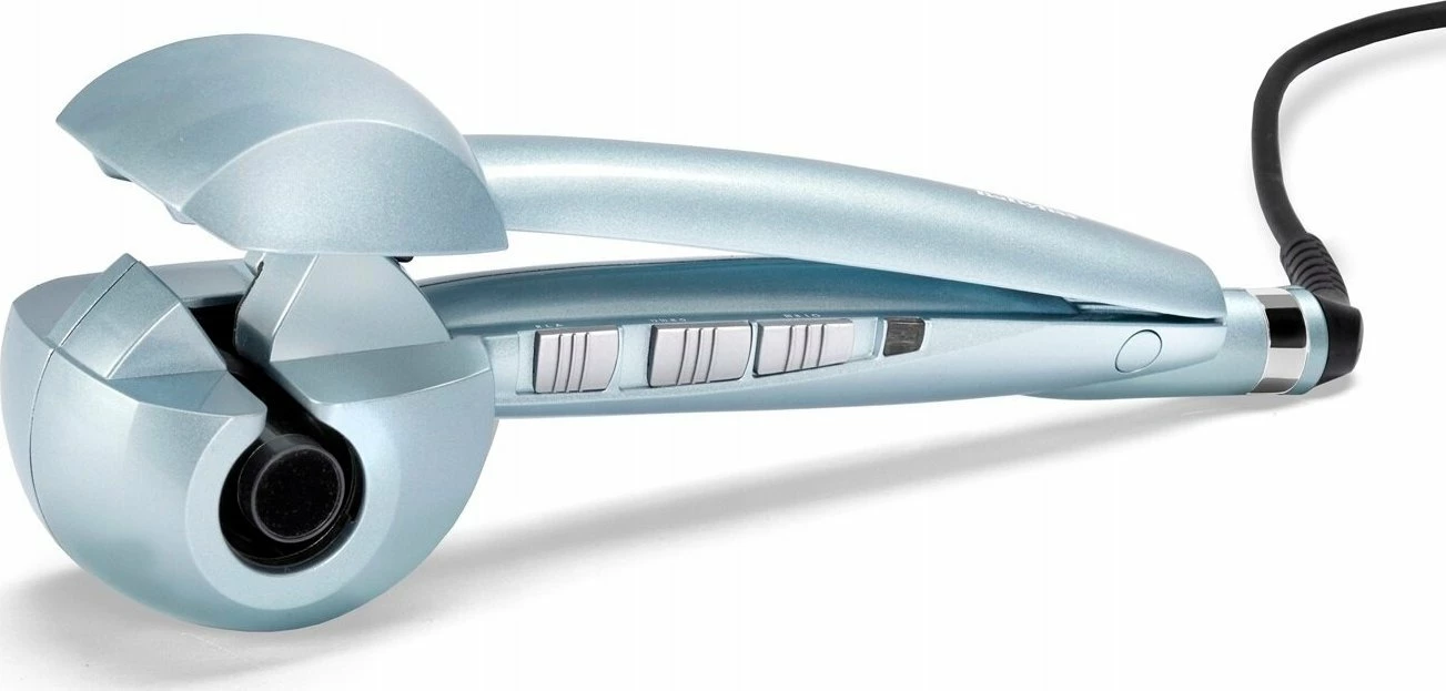 Hekur automatik për kaçurrela BaByliss Hydro Fusion Curl Secret C1700E, 33W, jonizim, veshje qeramike, Argjend