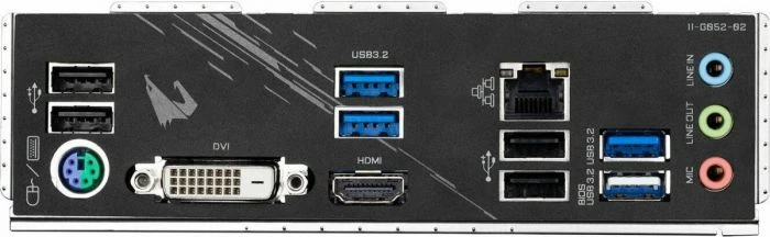 Pllakë amë GIGABYTE B550M AORUS ELITE, AMD B550, AM4, mATX, DDR4 128GB, 2x M.2, 4x SATA3, HDMI, USB 3.2 Gen1