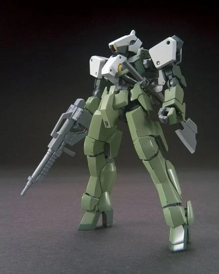 Model plastik Bandai HG 1/144 Graze Custom, koleksion, jeshile
