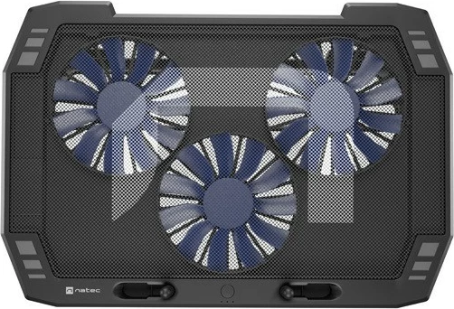 Qëndrim ftohës për laptop Natec Oriole NPL-1926, 15.6-17.3 inç, 3 ventilatorë, i zi