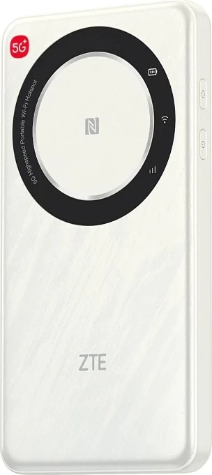 Ruter 5G ZTE U30 Air, 4500 mAh, Wi-Fi 6, i bardhë
