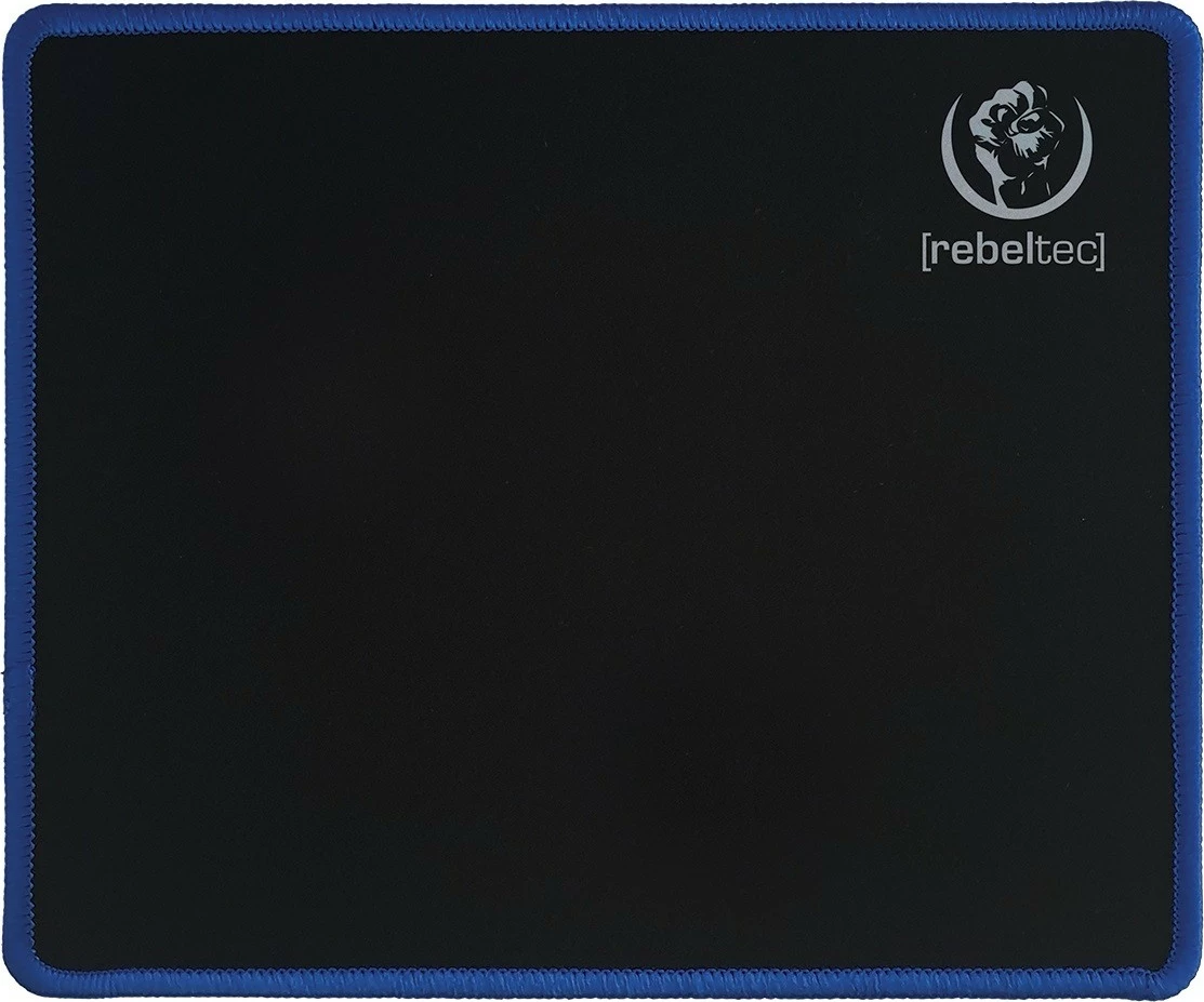 Set gaming Rebeltec Sherman, tastierë me ndriçim, maus optik, mauspad, kufje me mikrofon, zi/blu