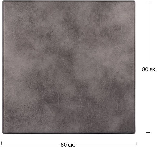 Sipërfaqe tavoline Werzalit 80x80 Cement 5648 FH5231.12