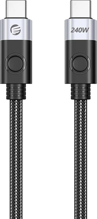 Kabllo USB-C në USB-C Orico CC240-40-10-BK-BP, 240W, 1m, e zezë