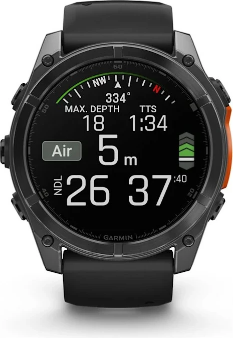 Smartwatch Garmin Fenix 8, 32GB, AMOLED, GPS, zi
