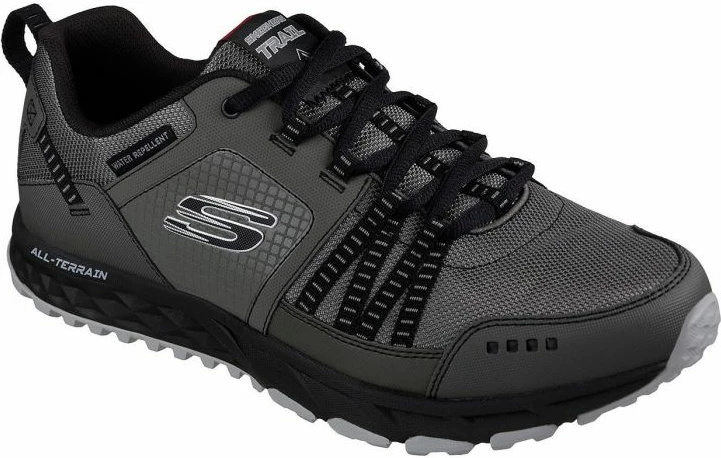 Atlete për meshkuj Skechers, të hirtë