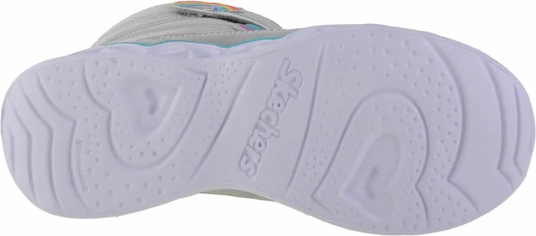 Atlete fëmijësh Skechers, argjendi