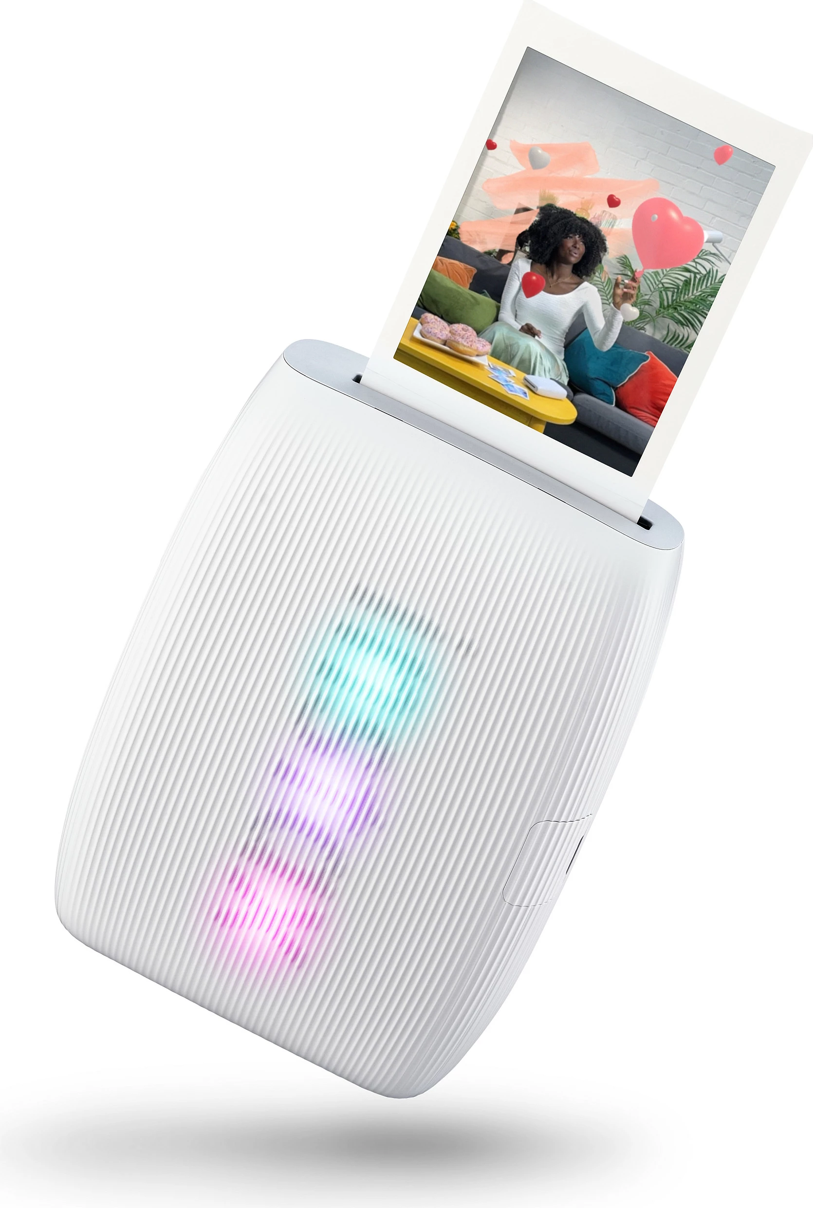 Printer foto instant Fujifilm Instax Mini Link 3, Bluetooth, 800 x 600 DPI, Clay White