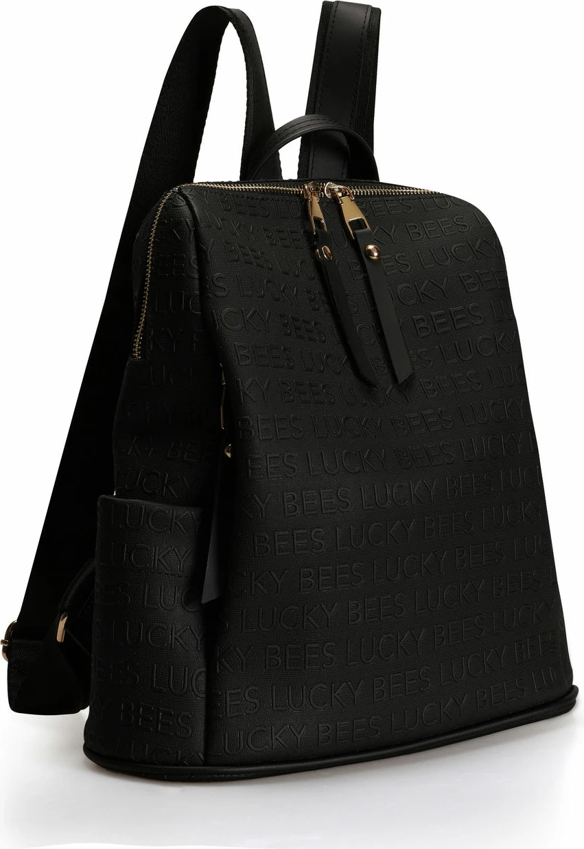 Çantë shpine Lucky Bees, 359 v3, e zezë
