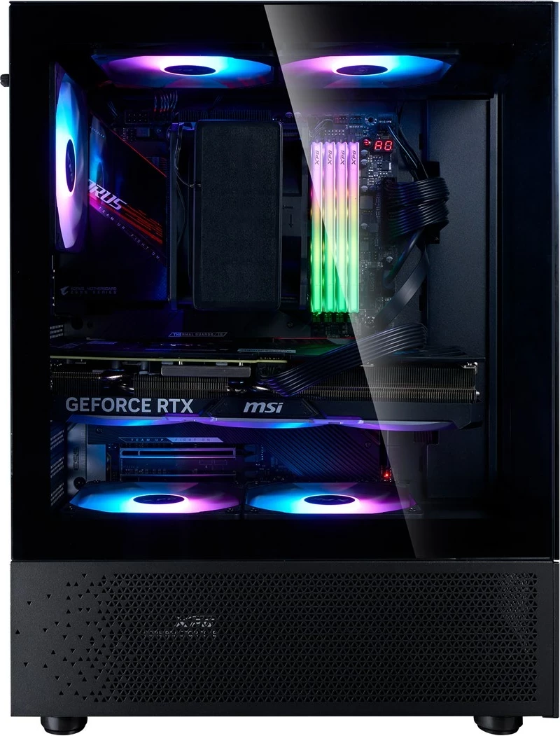 Kasë XPG INVADER X Mini Kompaktes Mid-Tower, PC, E zezë