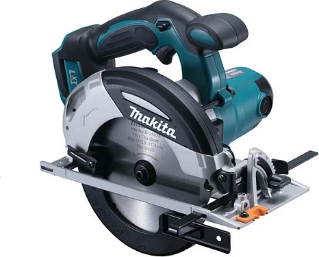 Sharrë rrethore me bateri Makita DHS630Z, 18V, disk 165 mm, prerje 66 mm, LED, e zezë/kaltër/argjend