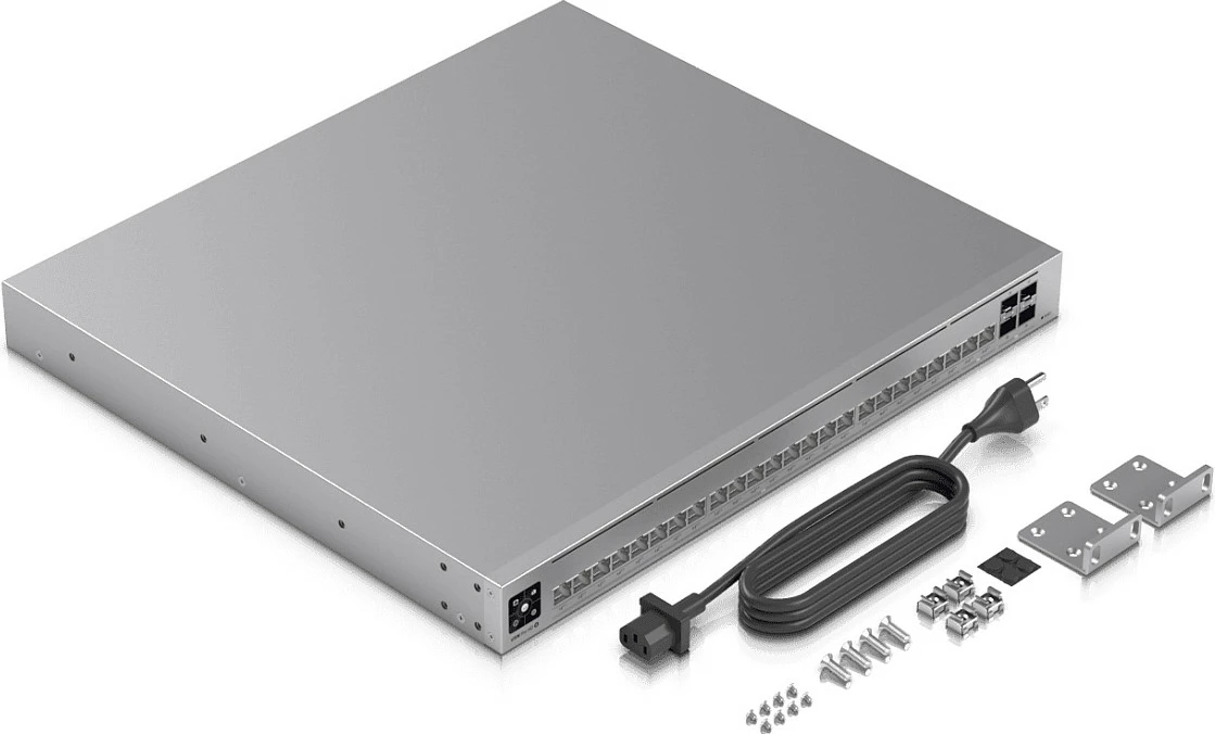 Switch Ubiquiti USW-Pro-HD-24-PoE, 28 porta, Layer 3, PoE, 10G, rackmount