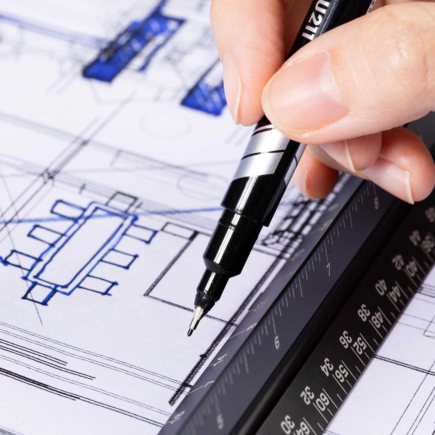 DELI MARKER PER CD U211-BK 1/12