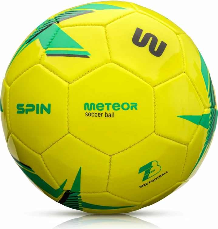 Top futbolli Meteor, i verdhë