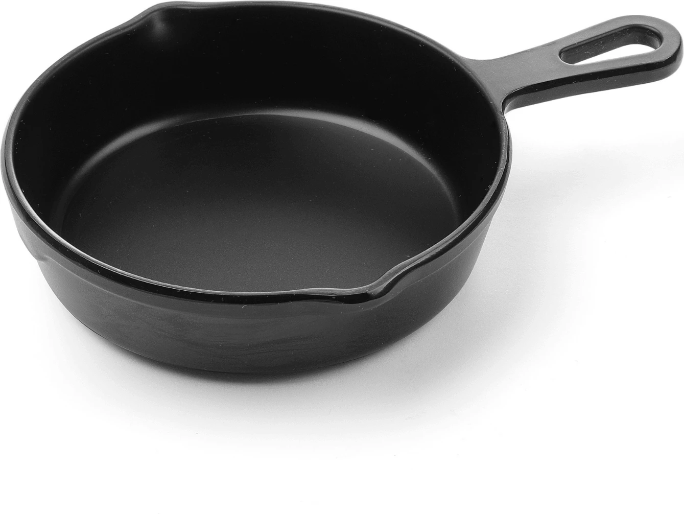 Tigan servirës i vogël melamine, Fine Dine Little Chef, 162x121x30 mm, e zezë