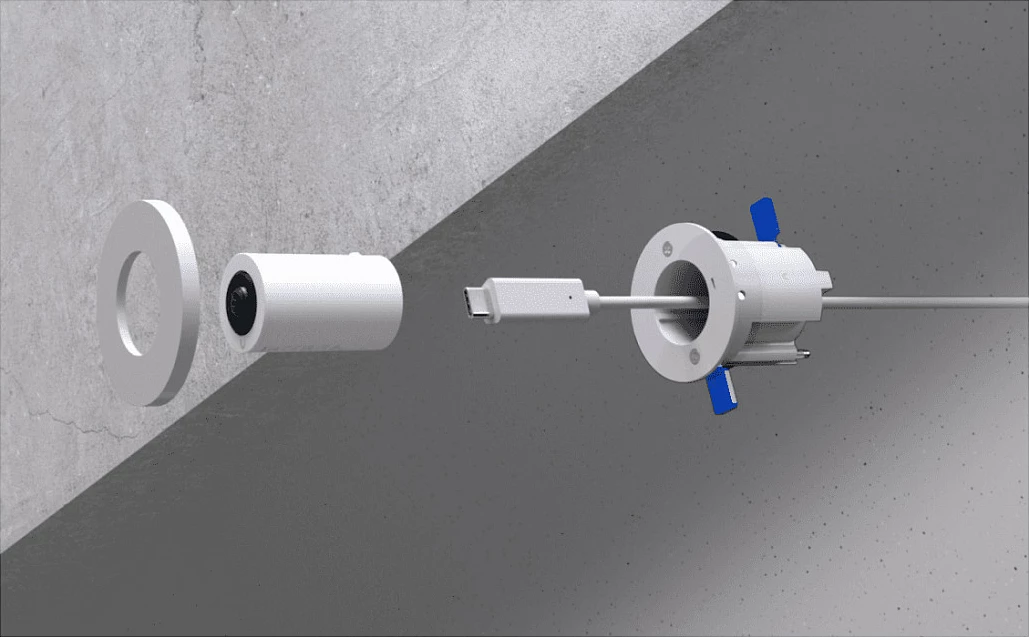 Kamerë rrjeti Ubiquiti UACC-AI-Theta-Pro-PFM, e bardhë
