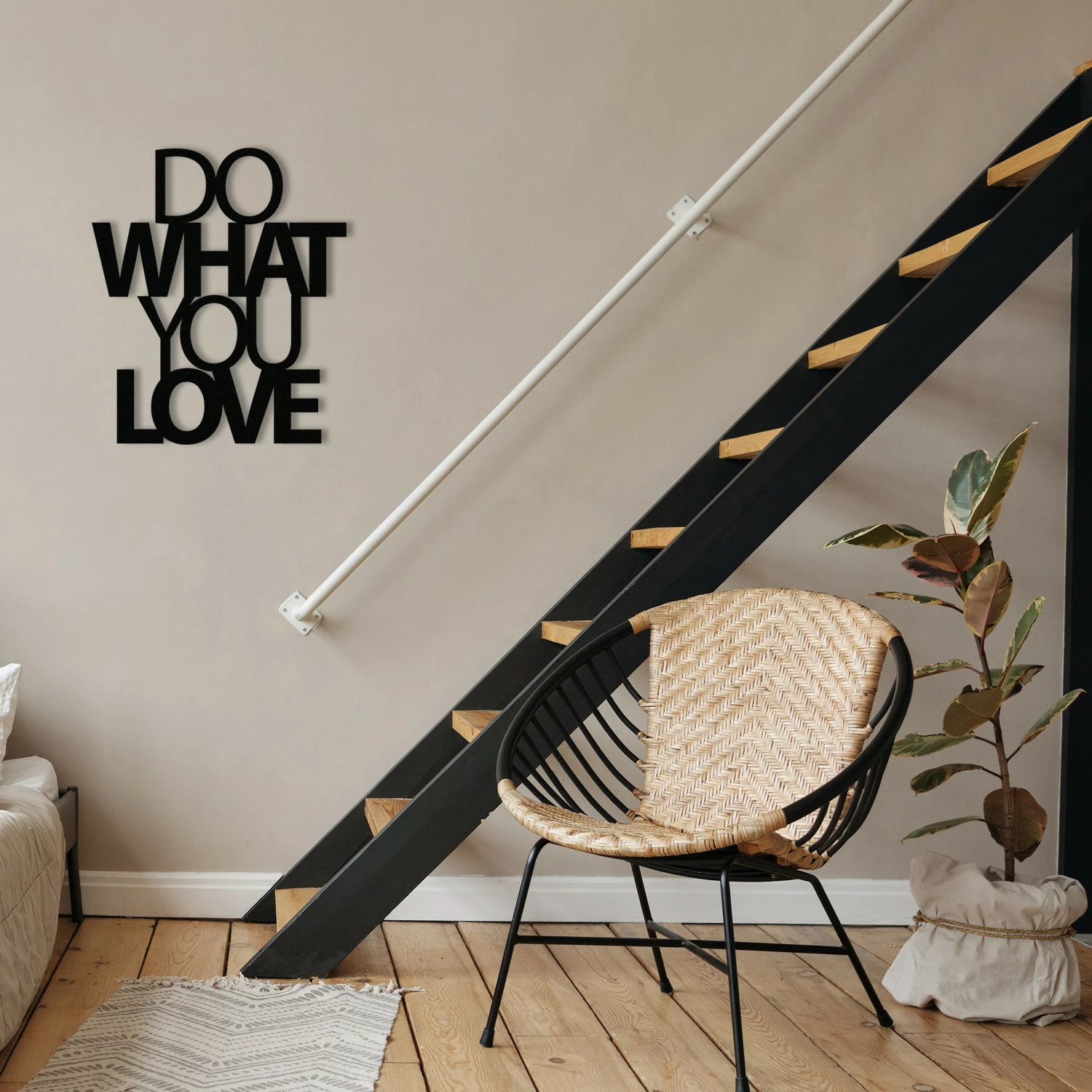 Dekor metalik për mur, Wallity, Do What You Love