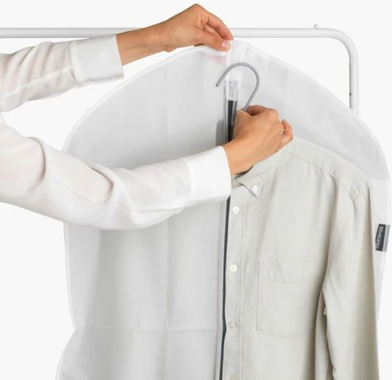 Mbulesë për rroba Brabantia Clothing Cover XL 60 x 150 cm, e bardhë, set 2 copë