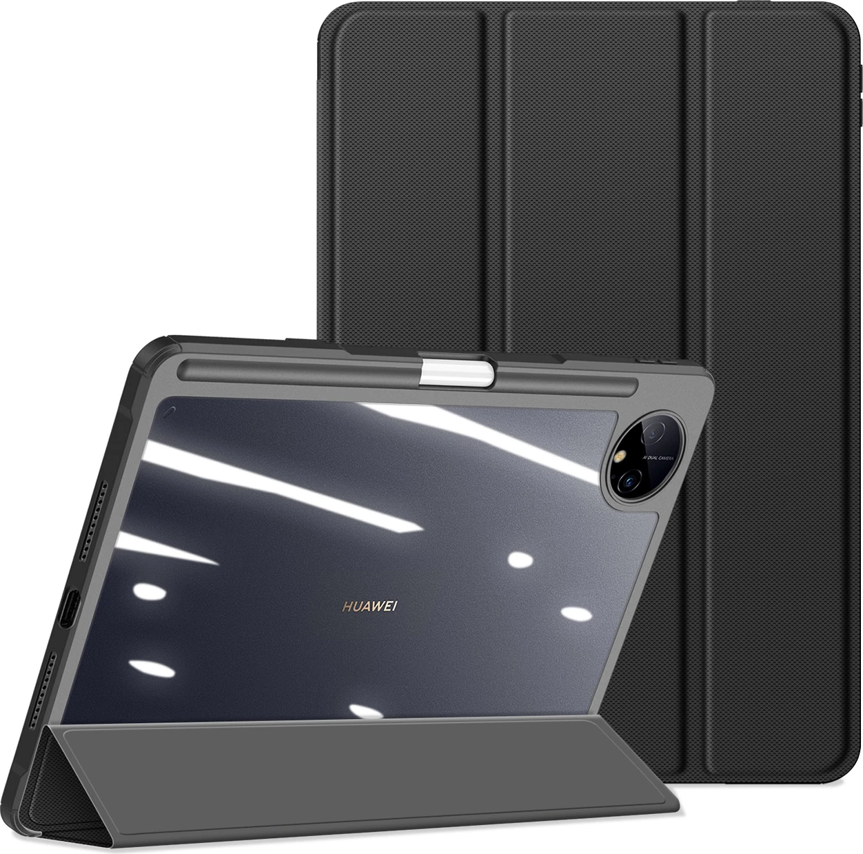 Mbështjellës tablet Dux Ducis Toby për Huawei MatePad Pro 11" (2022), me qëndrim, auto sleep, i zi