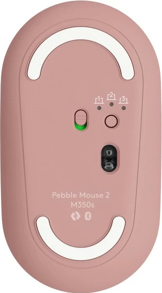 Set tastierë dhe maus Logitech Pebble 2 Combo, Deutsch, rozë