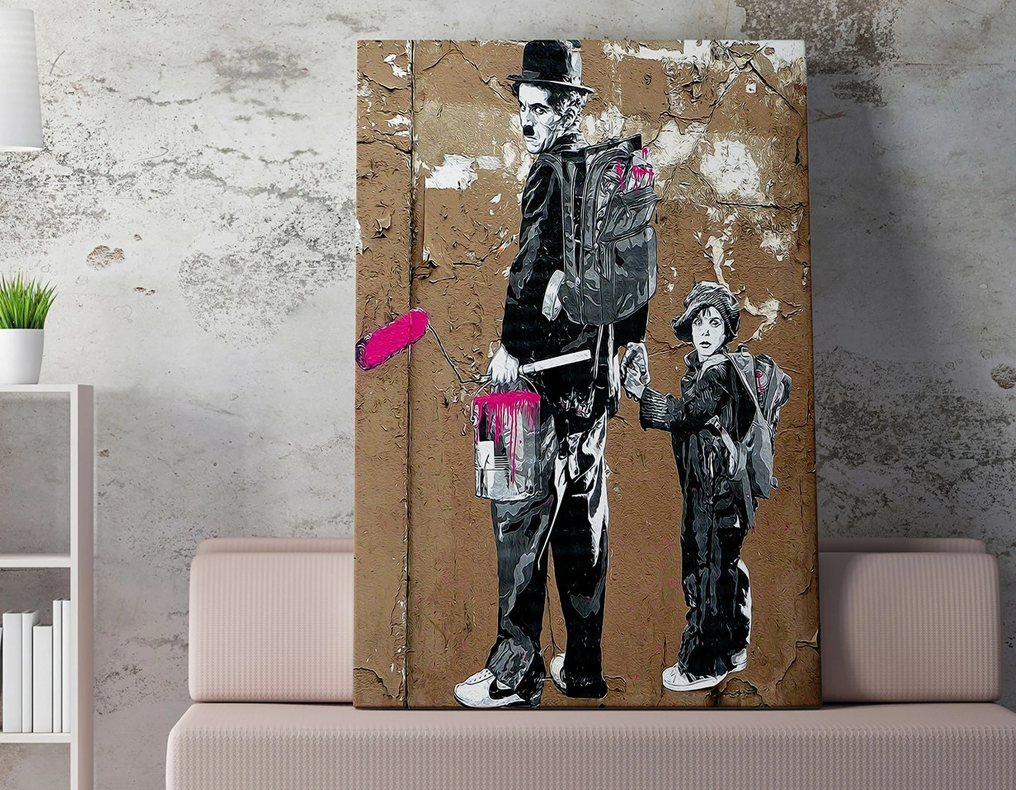 Pikturë dekorative në kanavacë, Wallity WY57, 70x100cm