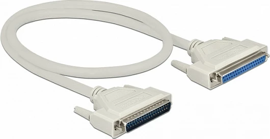Kabllo seriale DeLOCK D-Sub 37 Pin mashkull-në-femër, 0.5 m, bezhë