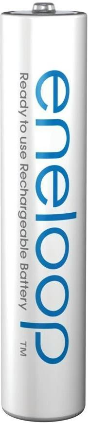 Bateri të rikarikueshme Panasonic Eneloop BK-4MCDE/8HH AAA, 800 mAh, 8 copë, Bardhë