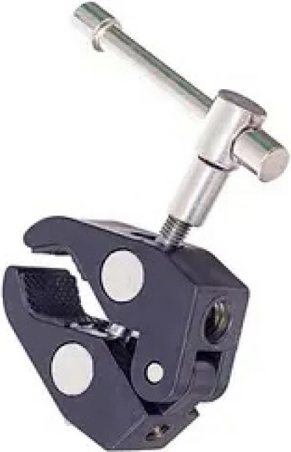 Kllapë fiksimi Hurtel për aksesorë, 1/4 dhe 3/8 inç, Metal, e zezë