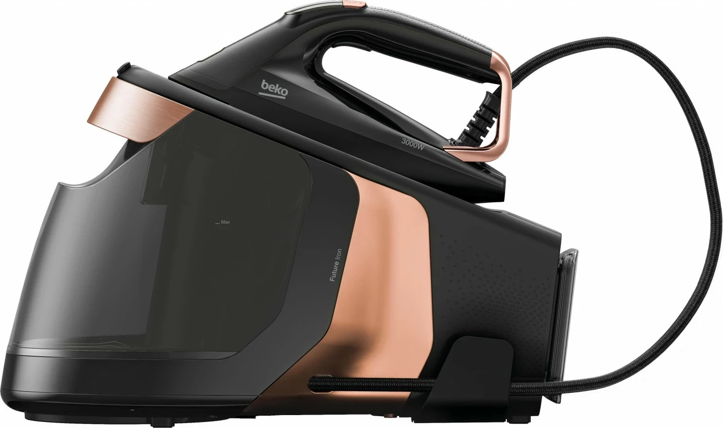 Hekur me avull Beko SGA 8130C, 3000W, rezervuar uji 1.8L, i zi
