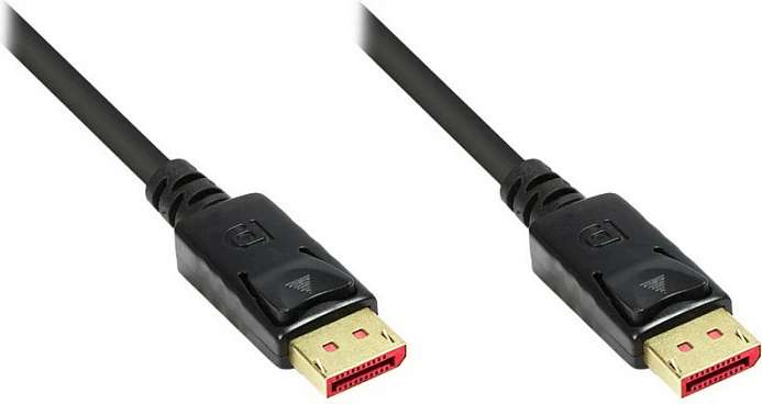 Kabllo DisplayPort GoodConnections 4814-050S, 5m, DP 1.4, 4K, i zi