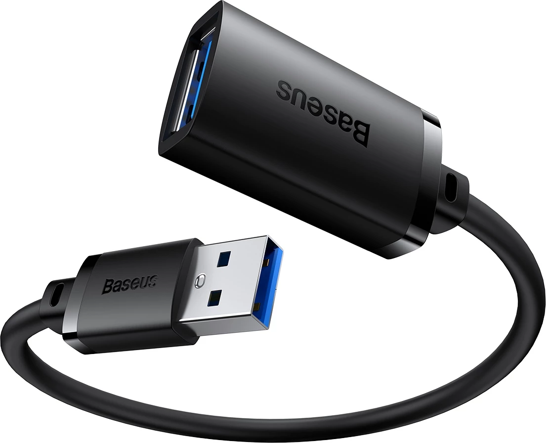 Kabllo zgjatuese USB 2.0 Baseus AirJoy Series, 1.5m, e zezë