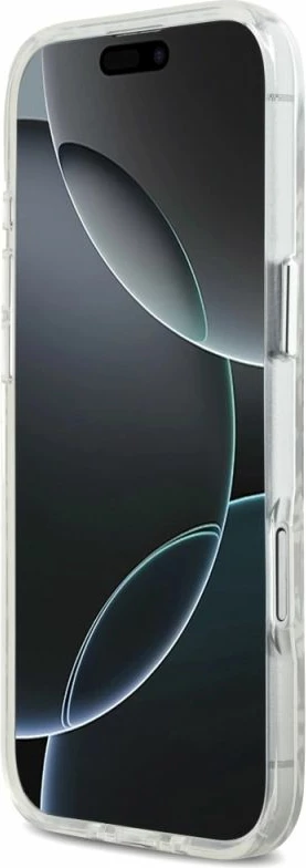 Kapak telefoni Karl Lagerfeld IML Karl Head Logo MagSafe për iPhone, gri