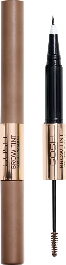 Xhel për vetulla Gosh 2in1 Long-lasting Eyebrow Tint with Gel për femra 003 Grey Brown 2.9g