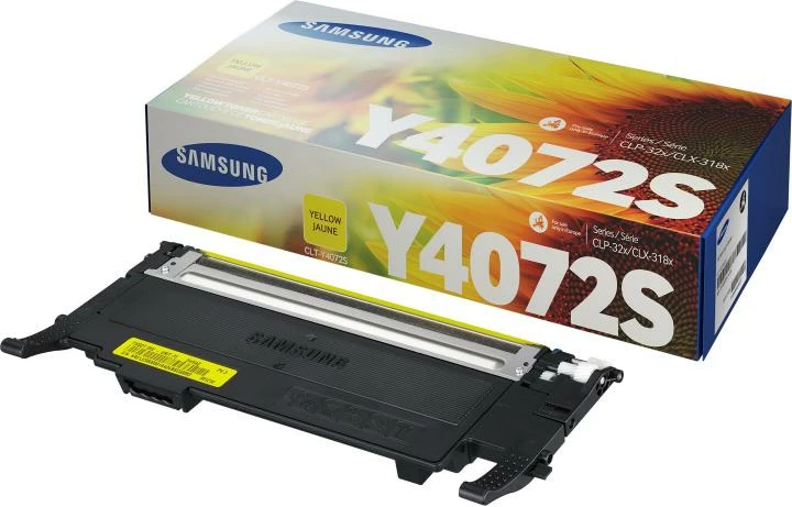 Toner, Samsung, CLT-Y4072S (SU472A), origjinal, deri në 1,000 faqe, e verdhë