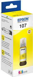 Bojë printeri Epson 107, origjinale, 70 ml, për EcoTank ET-18100, e verdhë