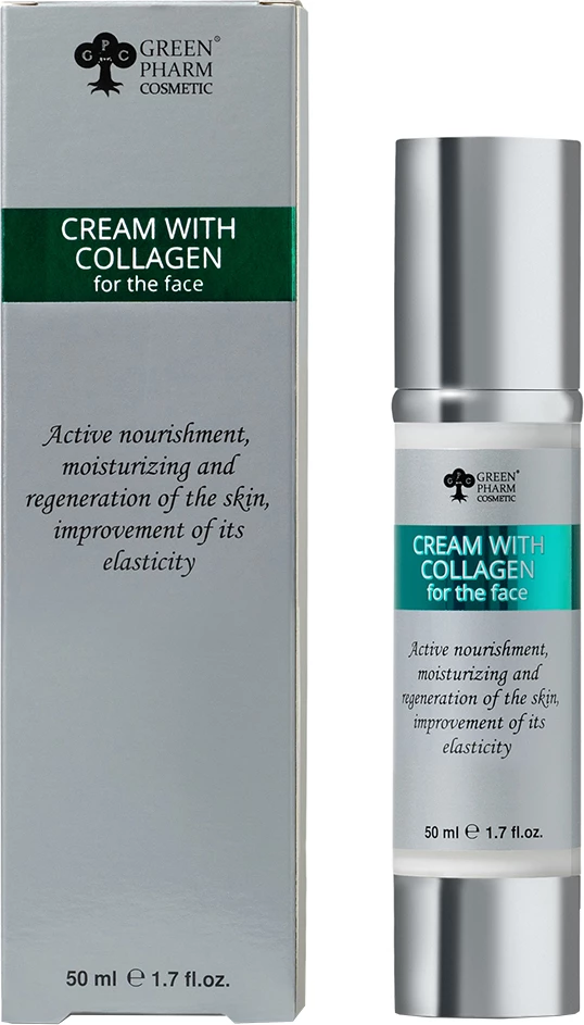 Krem fytyre për femra Green Pharm Cosmetic me kolagjen, 50ml