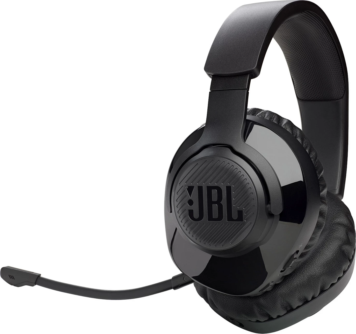 Kufje JBL Quantum 350 wireless gaming over-ear, të zeza, me mikrofon të shkëputshëm