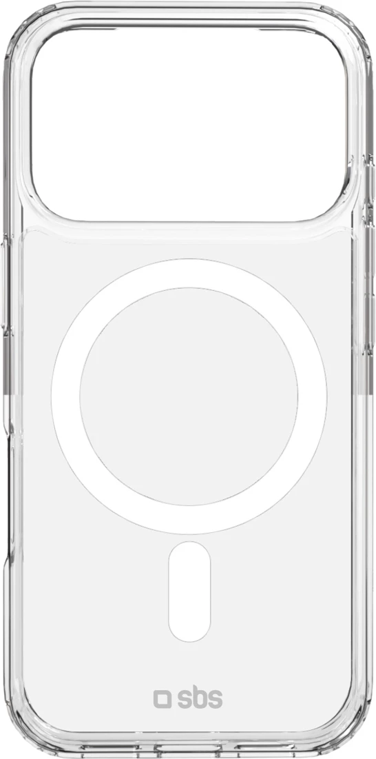 Mbështjellës SBS Extreme Mag për iPhone 17 Pro, D3O, Transparent