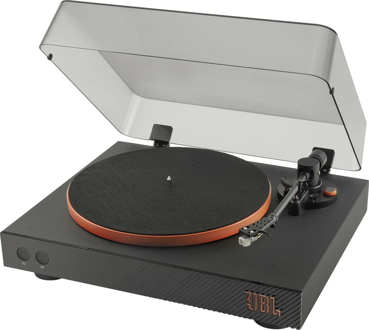Gramafon JBL Spinner BT, Bluetooth, Black-Orange