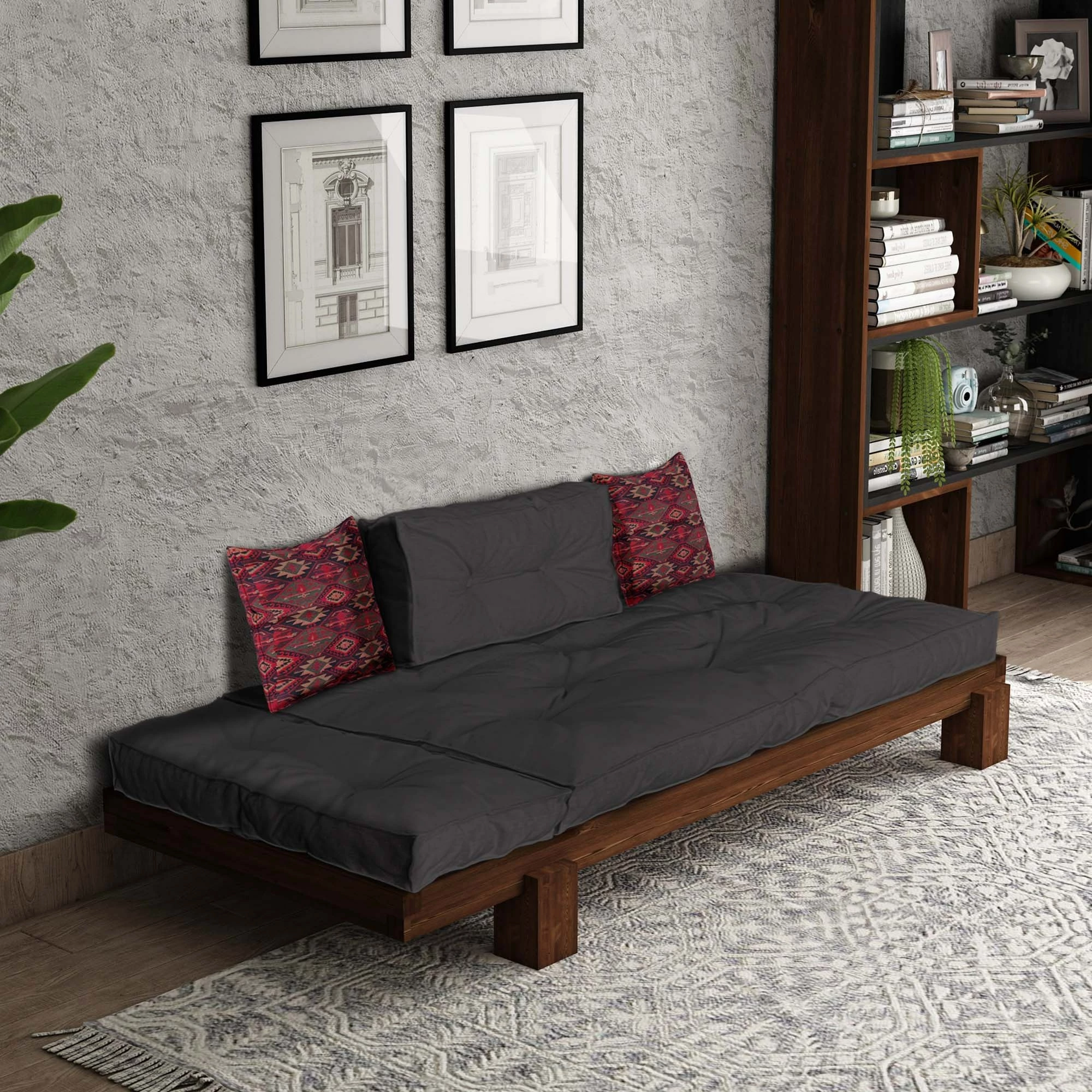 Lounge Atelier del Sofa, ngjyrë arre dhe antracit, CPT8379-200